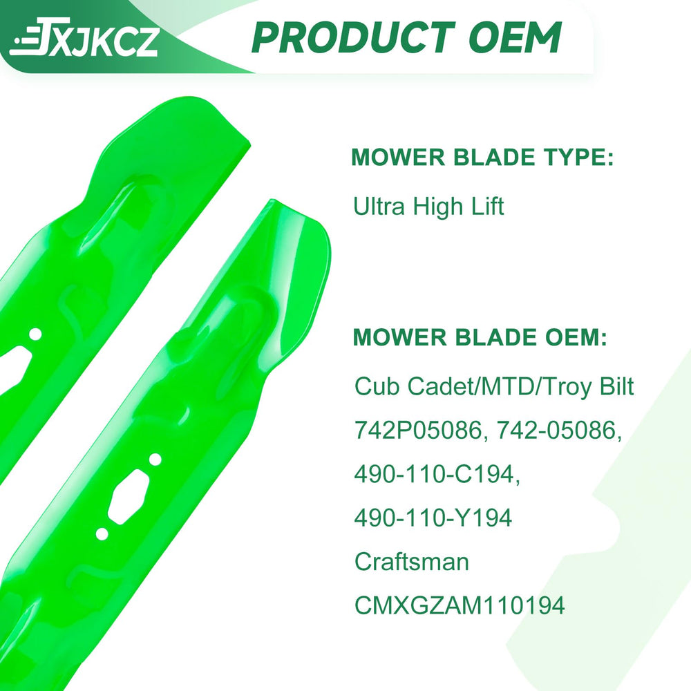 JXJKCZ macro edge view highlighting sharpness for cleaner grass cuts