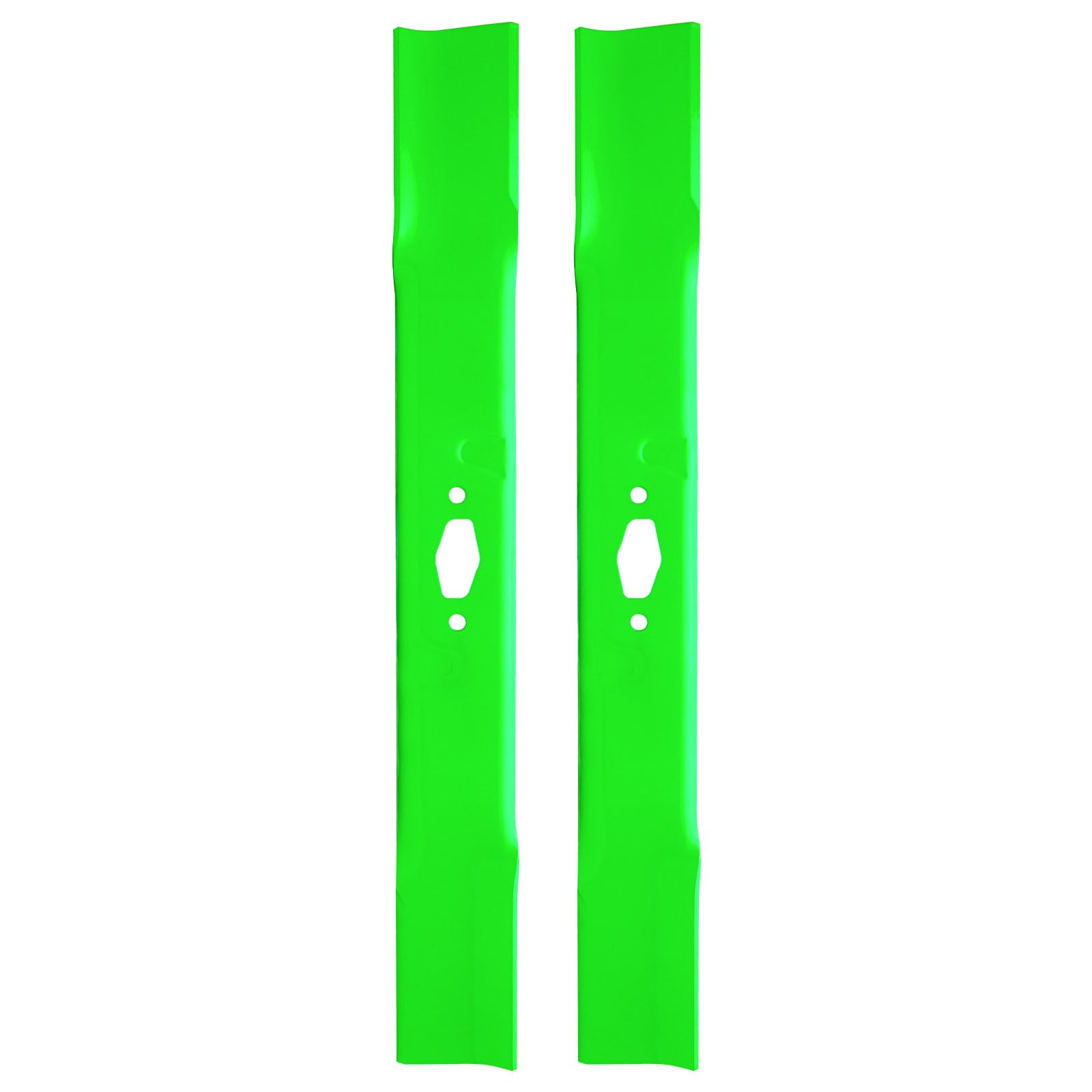 JXJKCZ front view of 42-inch replacement blades showing fit and finish