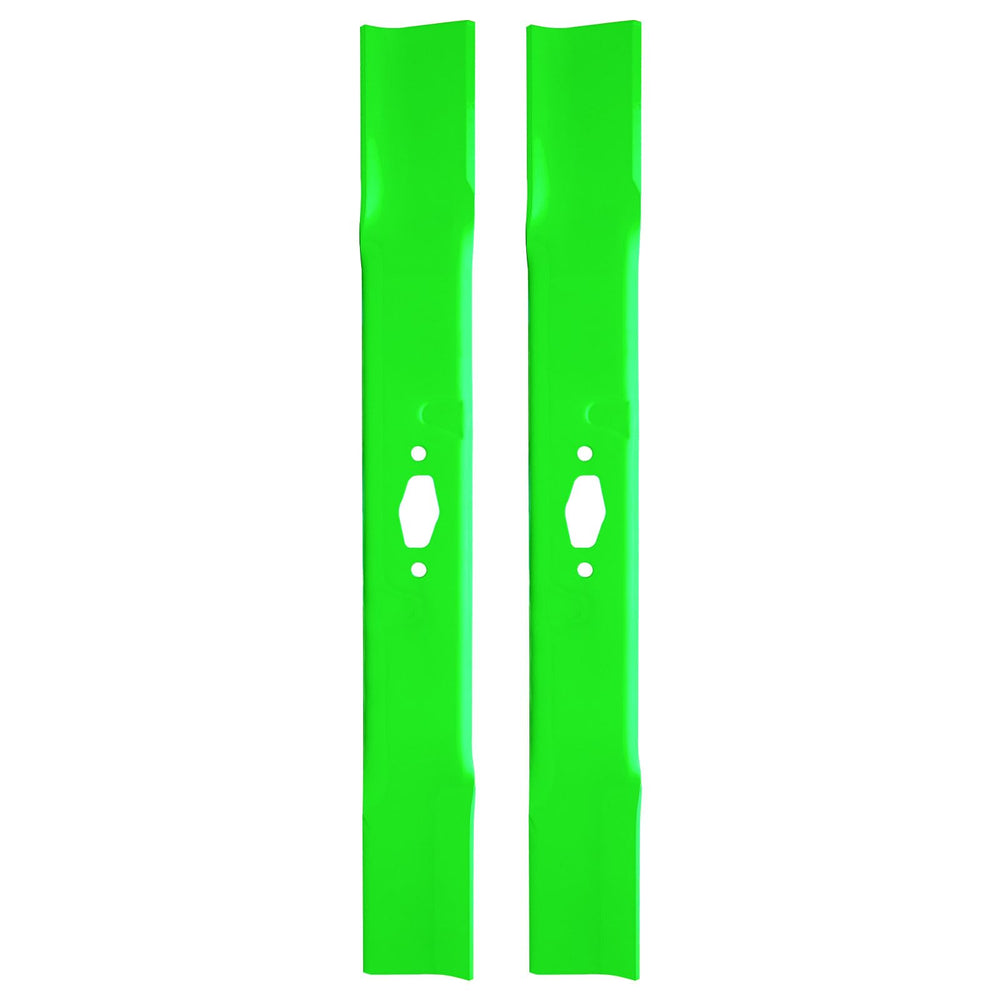 JXJKCZ front view of 42-inch replacement blades showing fit and finish