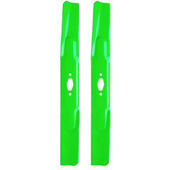 JXJKCZ front view of two 42-inch replacement blades showing fit and finish benefit