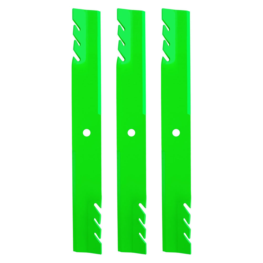 JXJKCZ front packaging showing 60-inch toothed blades for direct OEM fit