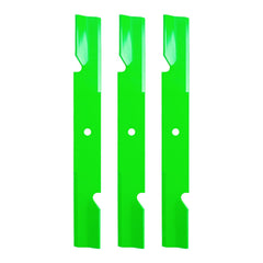 JXJKCZ front view of three 61-inch replacement blades showing fit and finish benefit
