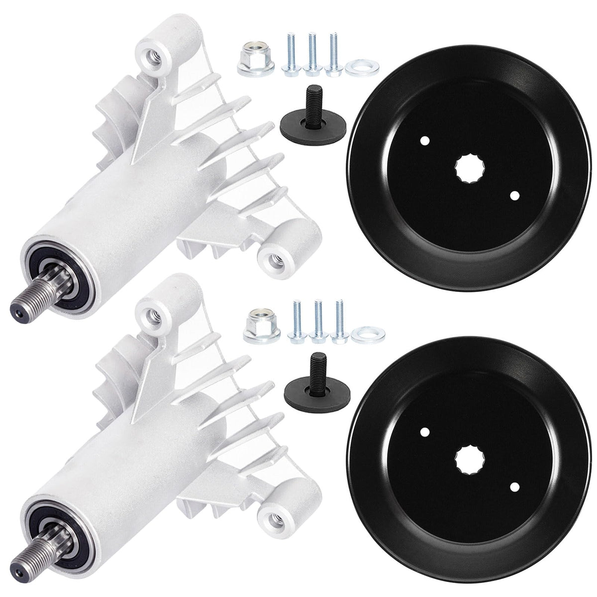 JXJKCZ front view spindle assembly showing fit and durability benefit