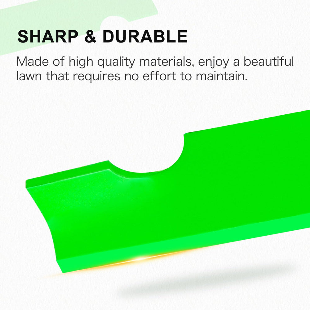 JXJKCZ blade installed on mower deck improving bagging and airflow benefit