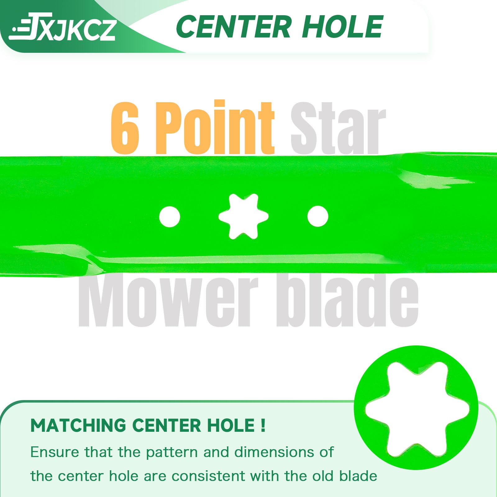 JXJKCZ mounting hole pattern close-up ensuring correct OEM fit benefit