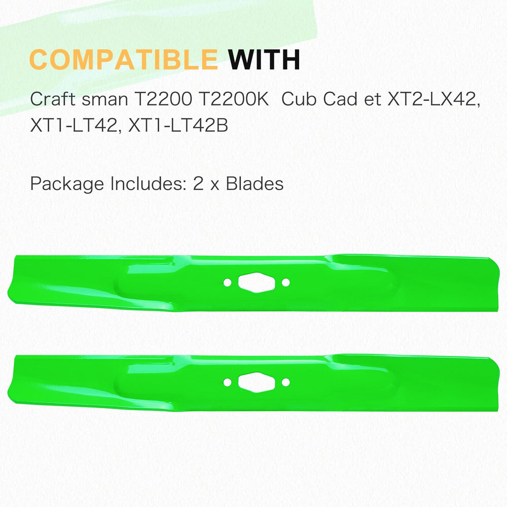 JXJKCZ blades next to ruler showing 21 1/4 inch length for correct sizing