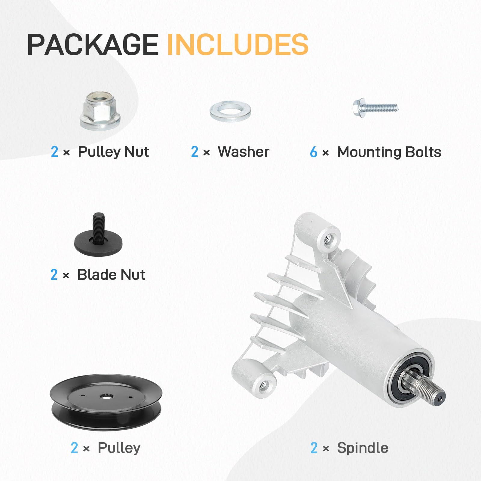JXJKCZ profile showing sealed bearing area to reduce vibration and maintenance