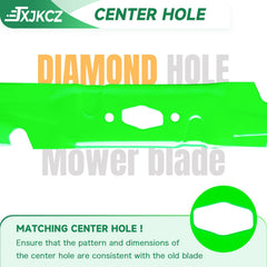 JXJKCZ blade side profile showing thickness and balanced design benefit