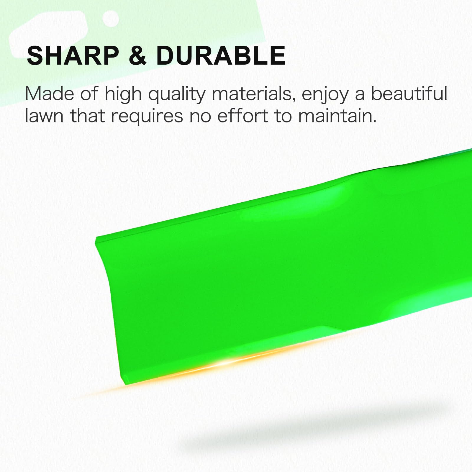 JXJKCZ side profile showing 21-1/4" length and 0.133" thickness for durability