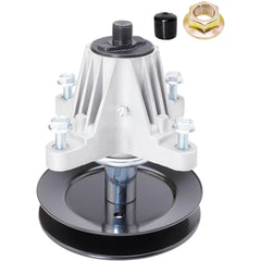 JXJKCZ spindle front view showing flange and bolt pattern for reliable fit