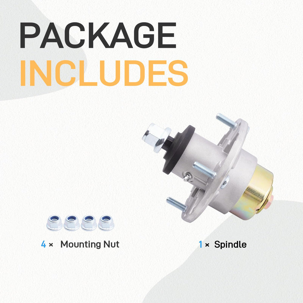 JXJKCZ spindle mounting holes detail displaying bolt pattern for easy installation