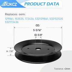 JXJKCZ spindle shaft detail displaying sealed bearings for smoother rotation