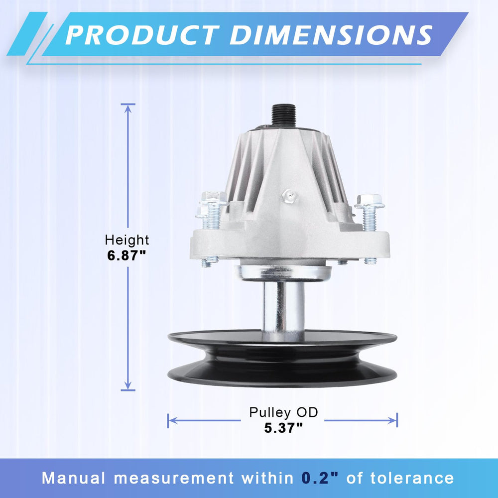 JXJKCZ spindle side profile highlighting durable housing for long life