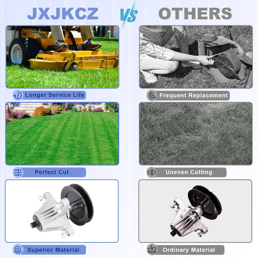 JXJKCZ spindle beside ruler for size scale helping confirm compatibility before purchase