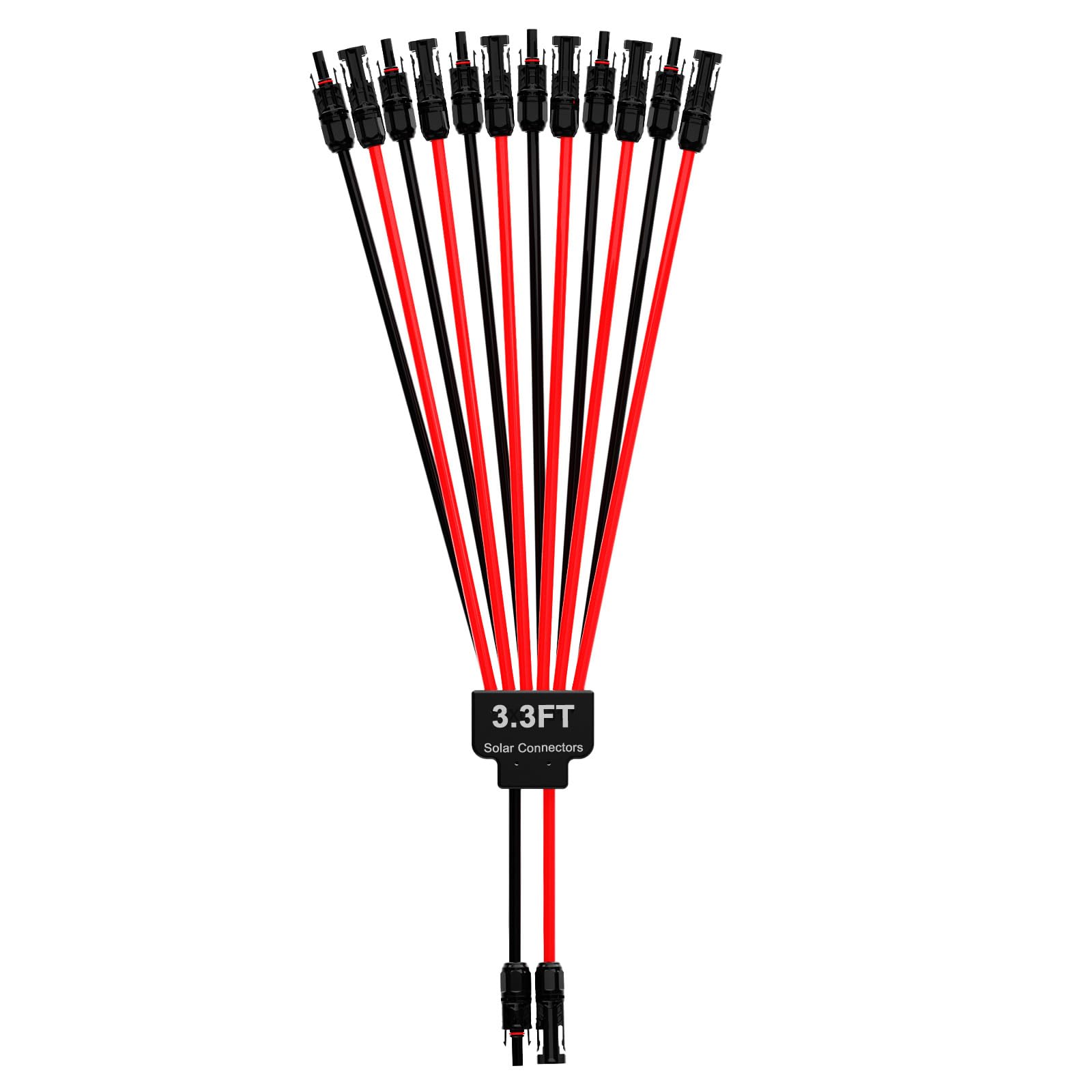 JXMXRPV front view of splitter showing multiple outputs and quick installation benefit