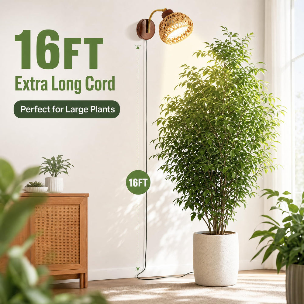 JYCT adjustable tilt demonstration showing directional lighting benefits for targeted growth