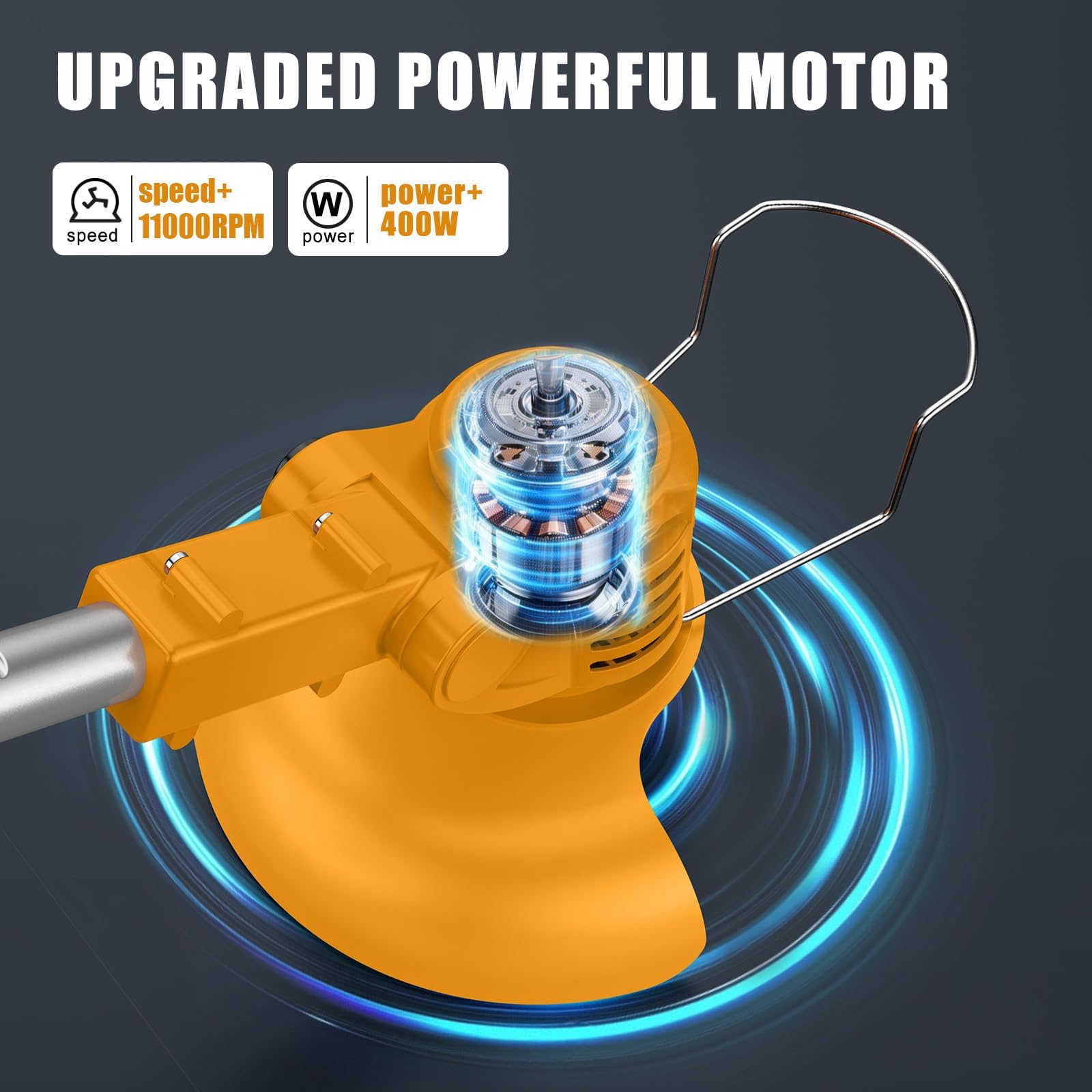 JYGMPRO bundled accessories laid out for ready-to-use yard maintenance