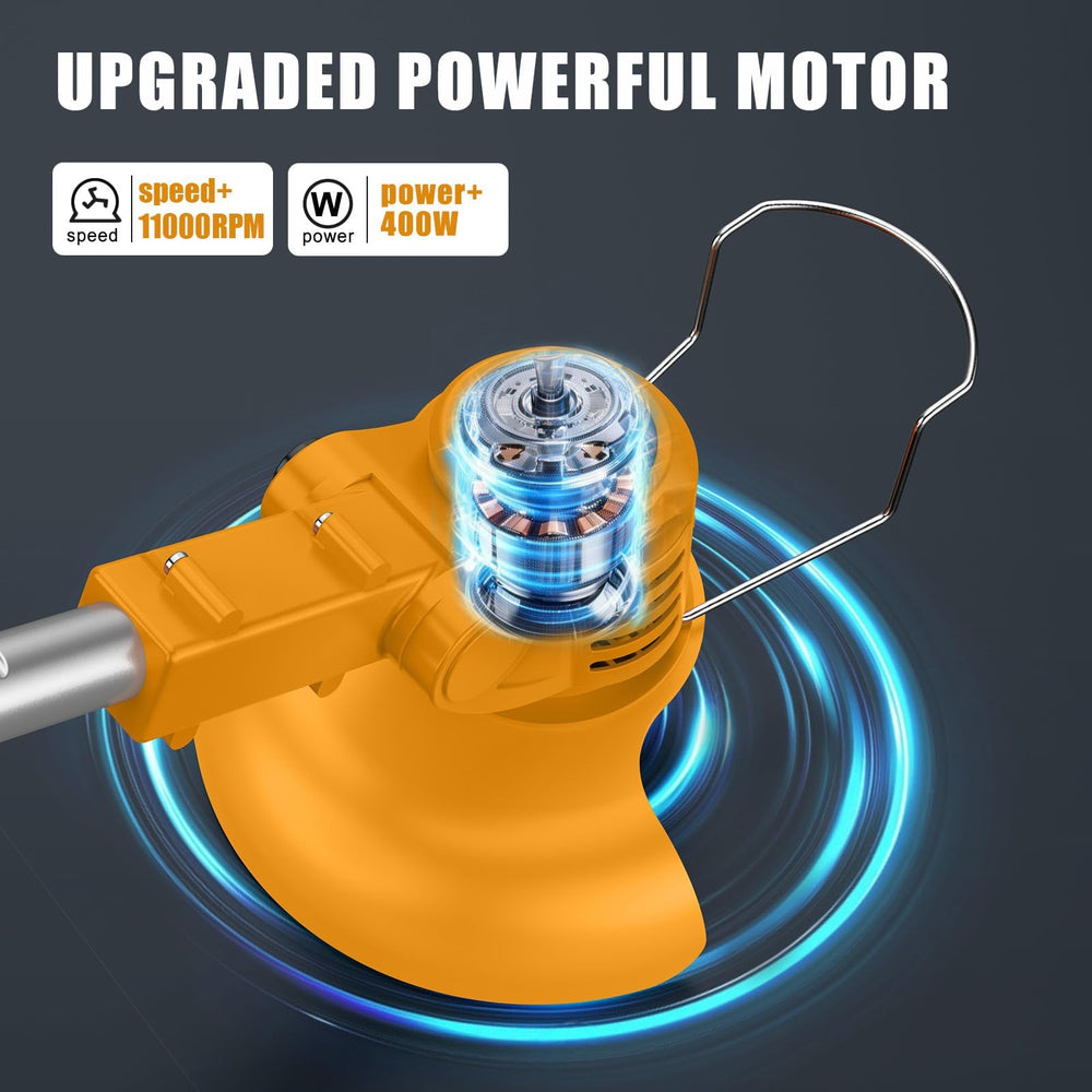 JYGMPRO bundled accessories laid out for ready-to-use yard maintenance