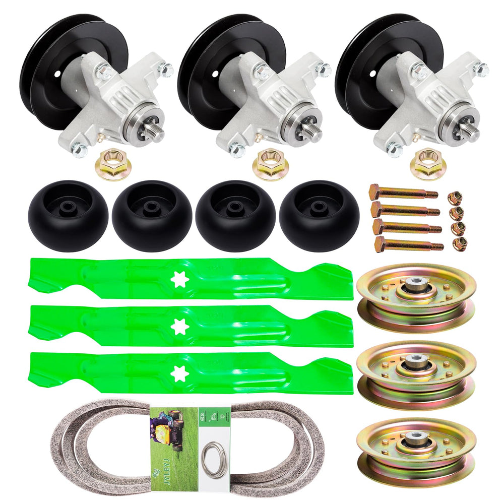 JYLEYJ kit front packaging showing all included deck parts and fitment