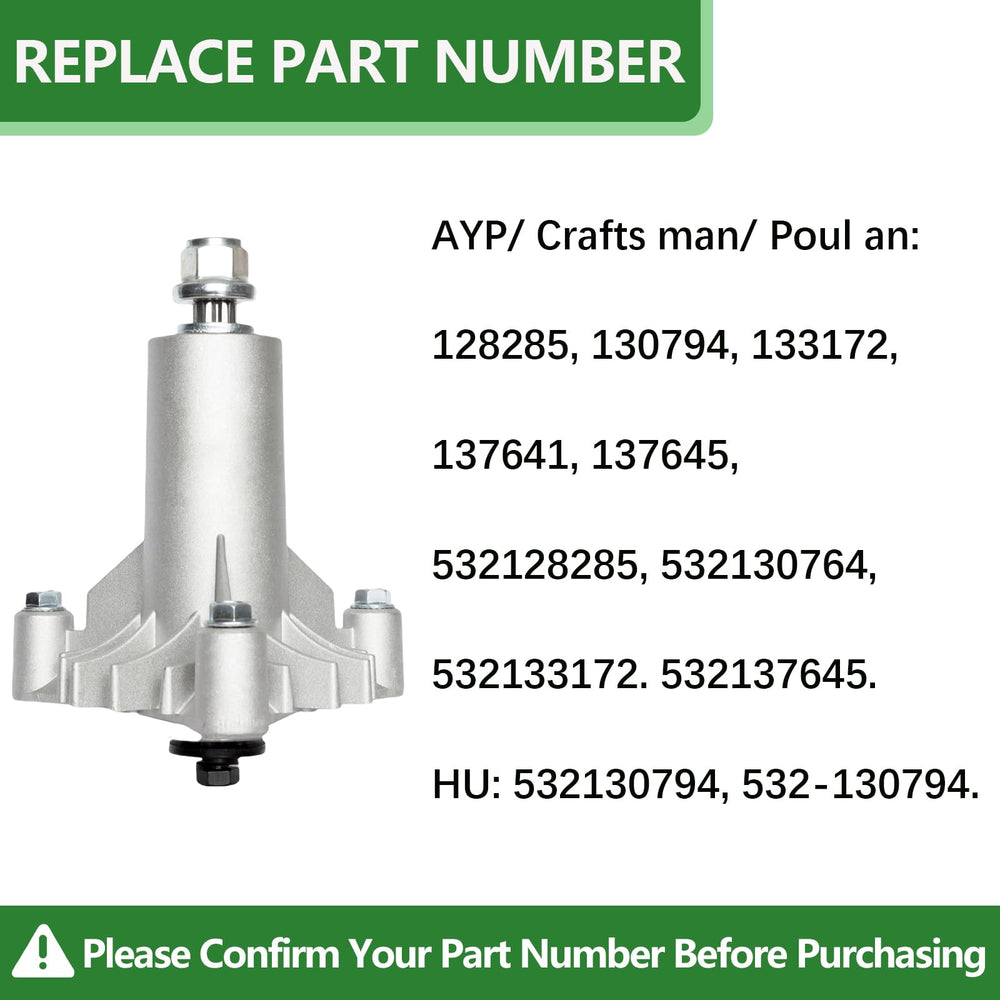 JYLEYJ detailed view of bearing and mounting holes for correct alignment