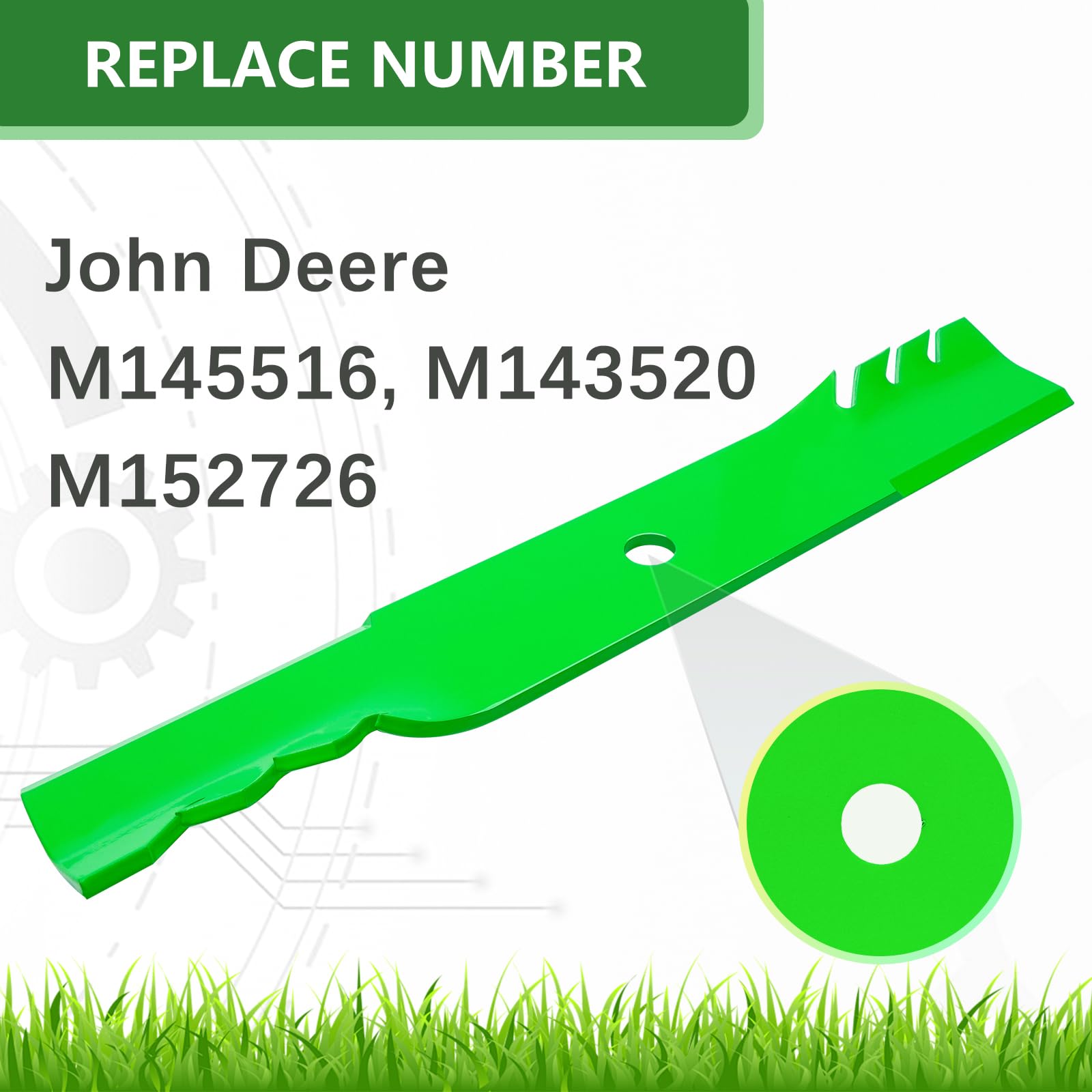 JYLEYJ center hole and stamped specs close-up aiding fit verification