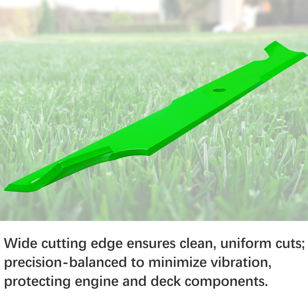 JYLEYJ blade installed under mower deck restoring bagging efficiency