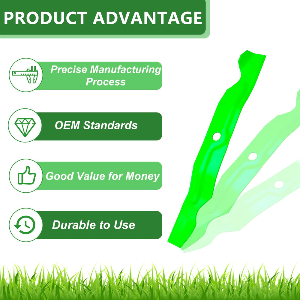 JYLEYJ blade label and stamped OEM numbers for easy part identification