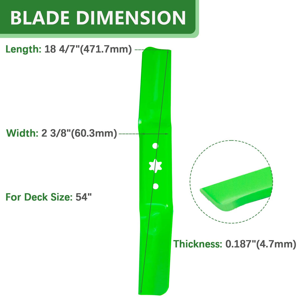 JYLEYJ blade edge profile showing sharpened cutting edge for cleaner cut benefit