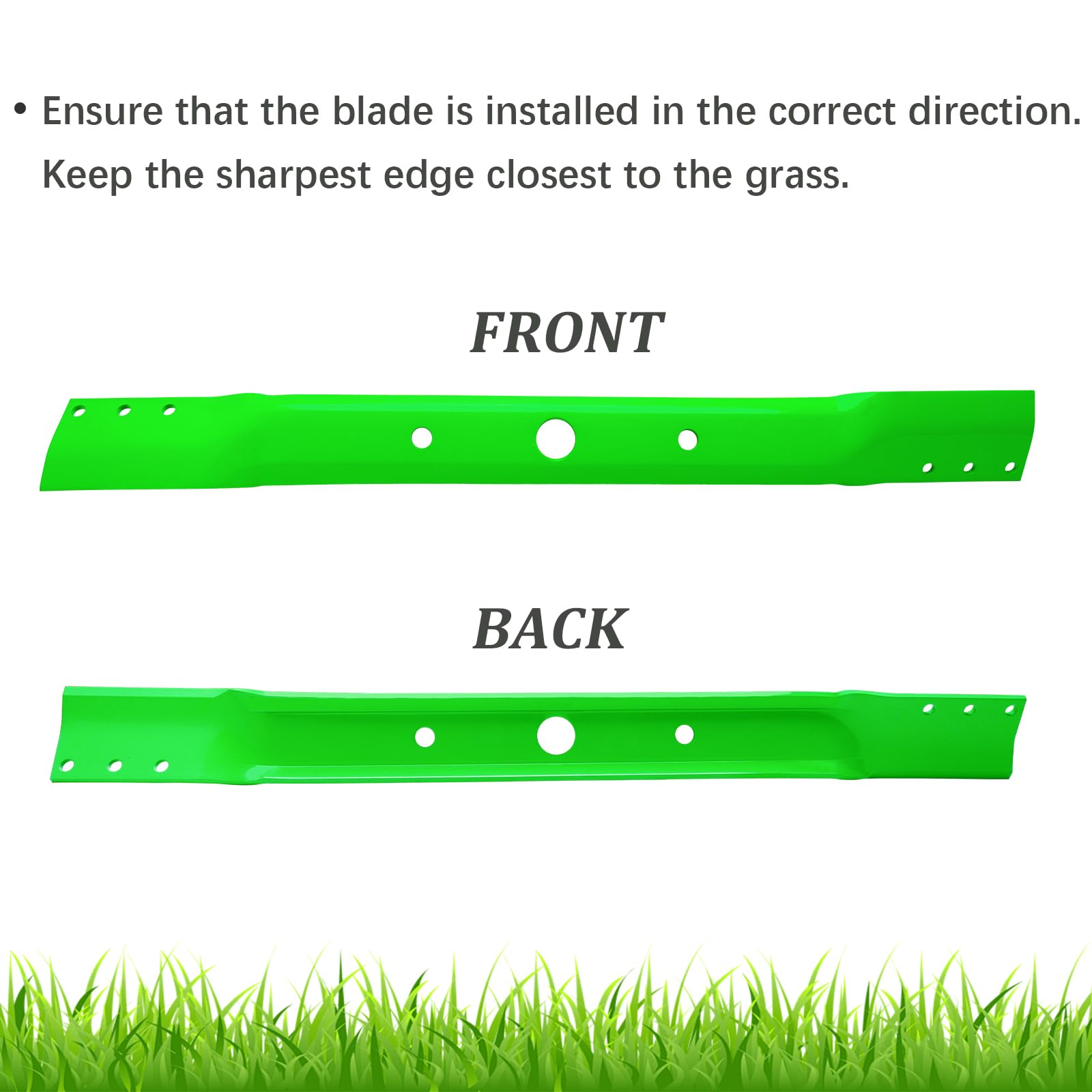 JYLEYJ blade beside ruler showing length accuracy and fit assurance