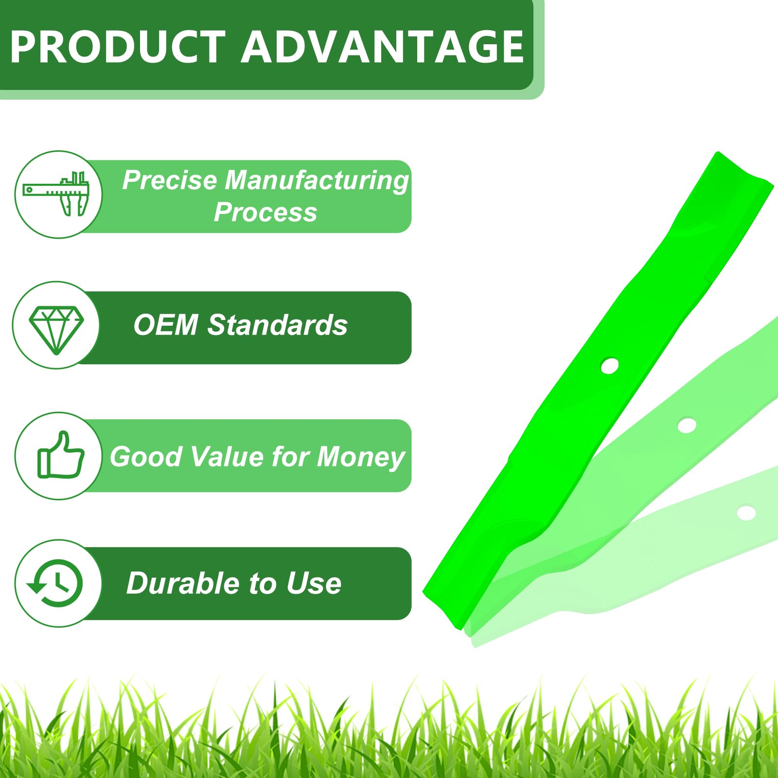 JYLEYJ blade thickness and stamped markings for durability verification