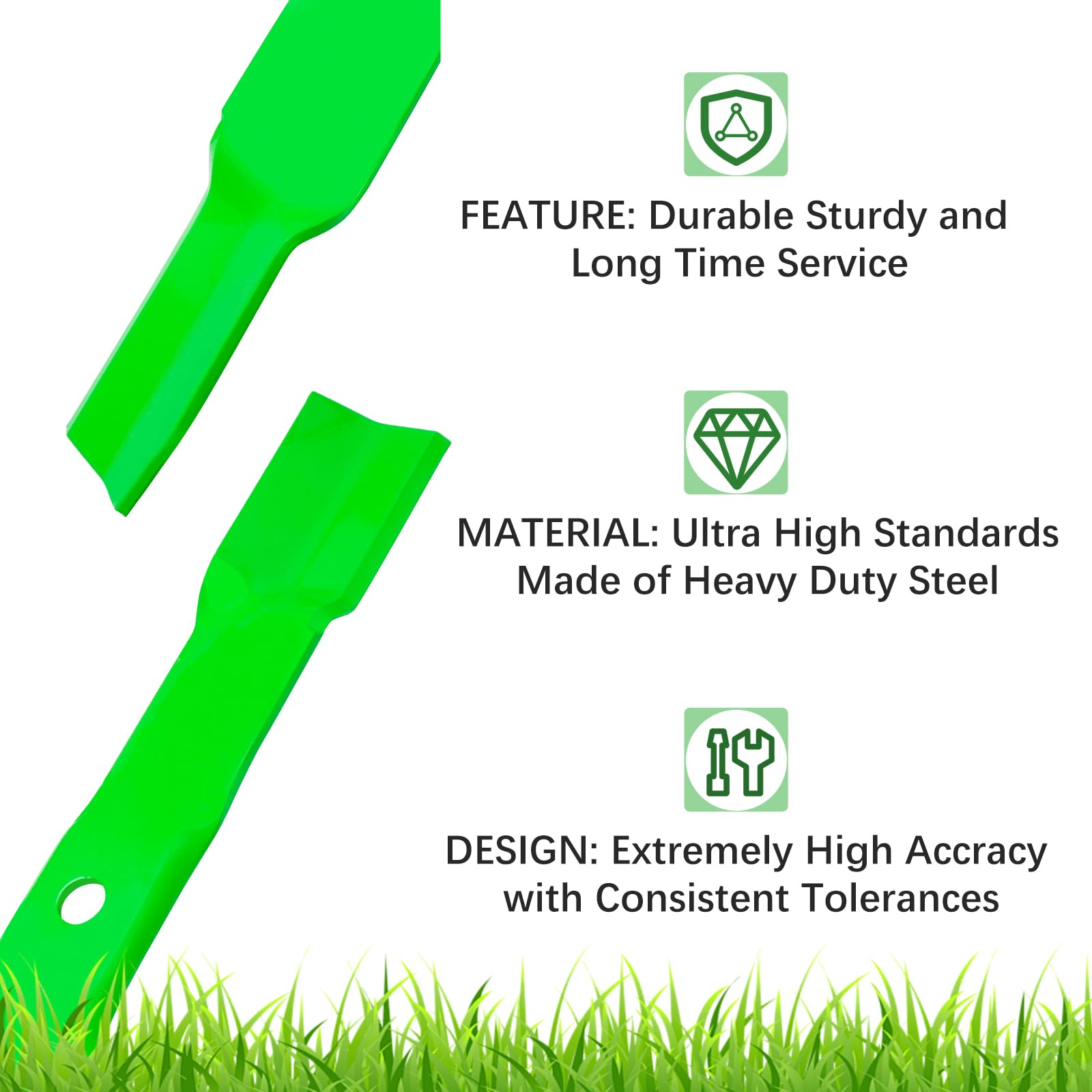 JYLEYJ side profile showing blade thickness for long-lasting durability