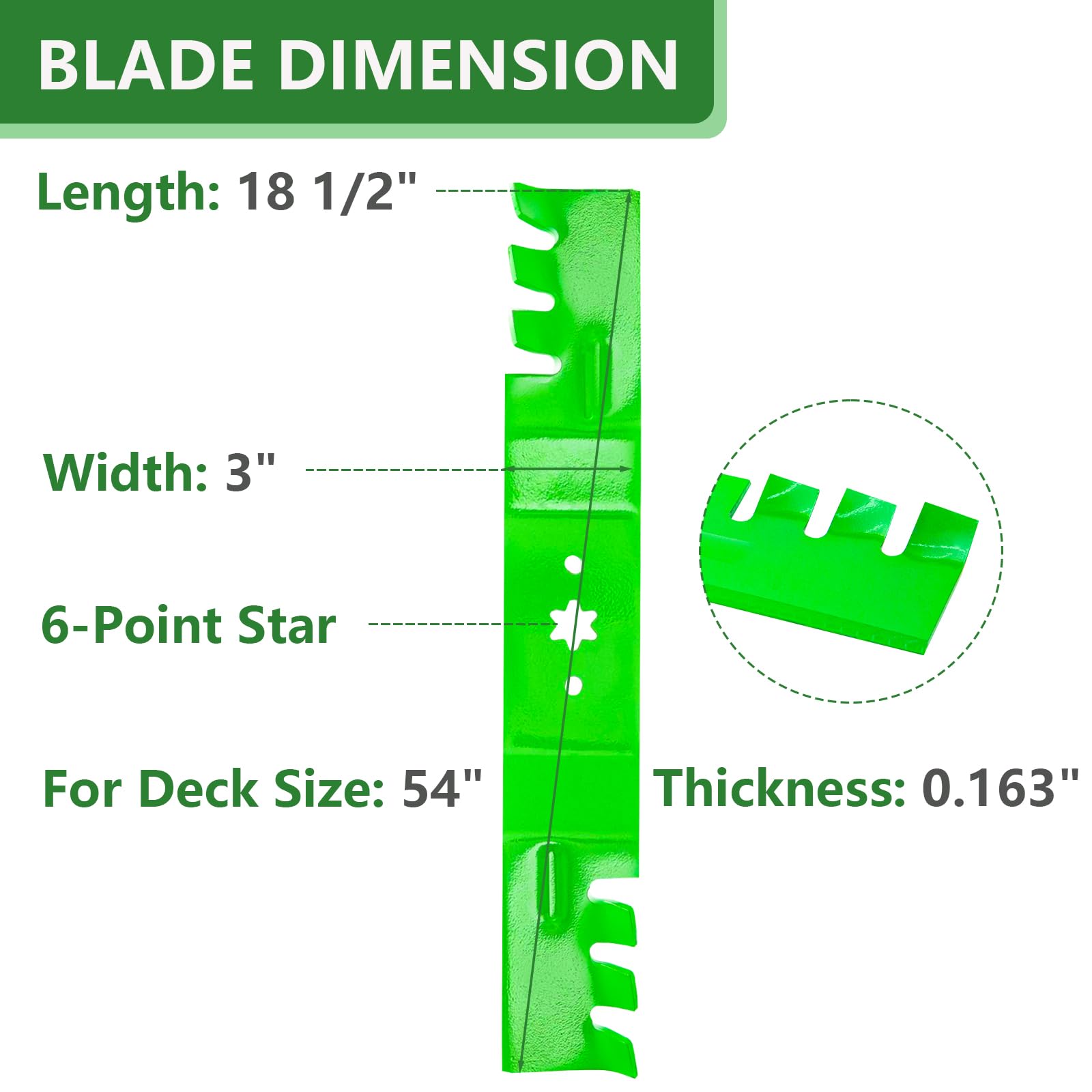 JYLEYJ close-up of blade edge profile for sharper cuts and improved finish
