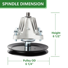JYLEYJ close-up of spindle bearing area highlighting durable construction benefit