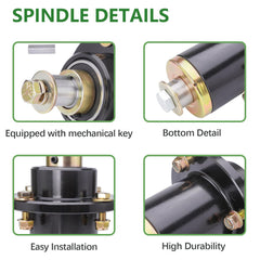 JYLEYJ spindle beside ruler for dimensions and accurate OEM-equivalent sizing