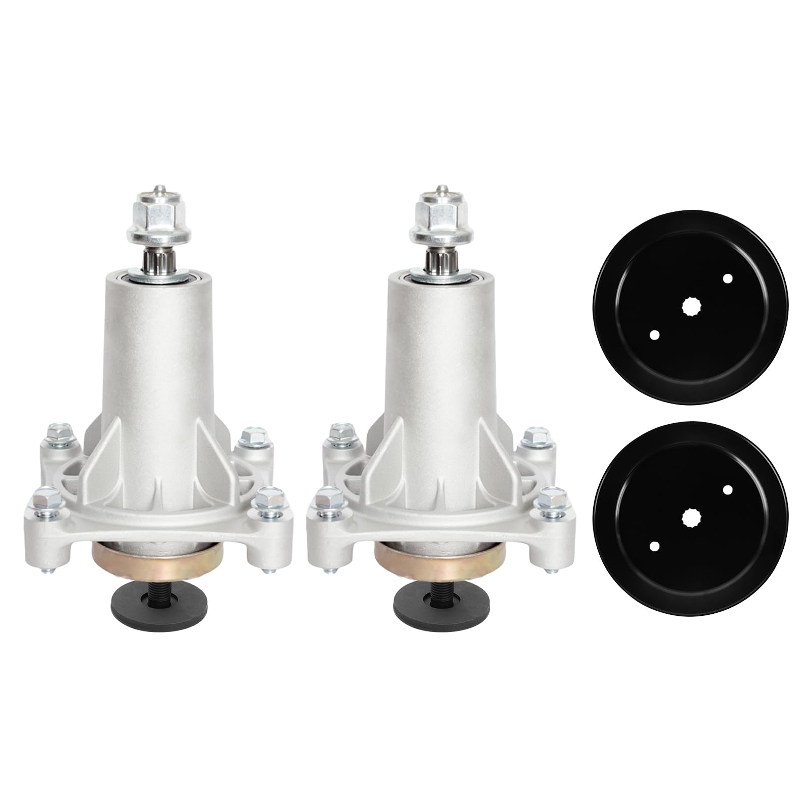 JYLEYJ front assembly with pulley showing ready-to-install configuration and improved durability