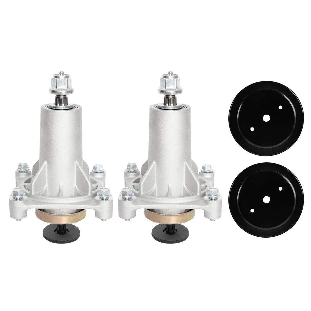 JYLEYJ front assembly with pulley showing ready-to-install configuration and improved durability