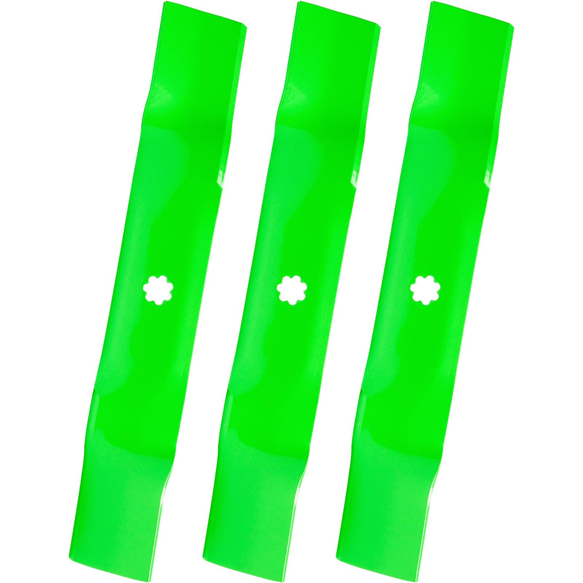 JYLEYJ front view of replacement blades showing OEM fit and clean finish