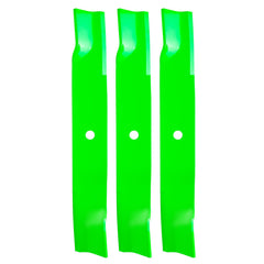 JYLEYJ front view of three replacement blades showing OEM fit benefit
