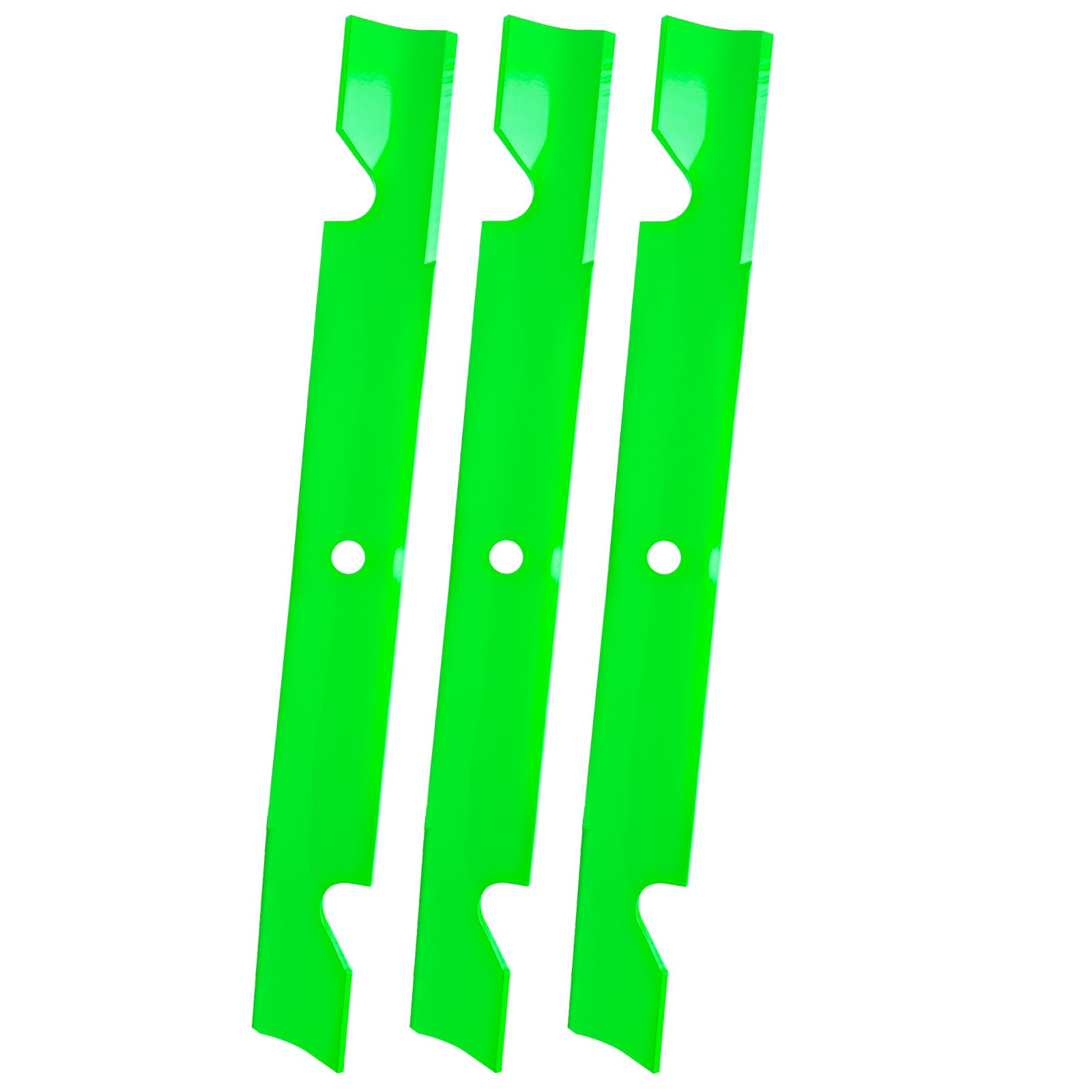 JYLEYJ front view of three-pack blades showing OEM-compatible fit and reliable replacement