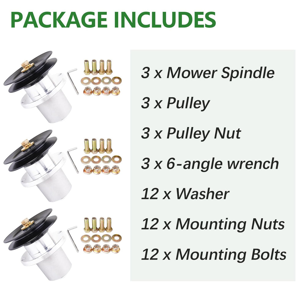 JYLEYJ mower maintenance scene with tools showing easy replacement and reduced downtime