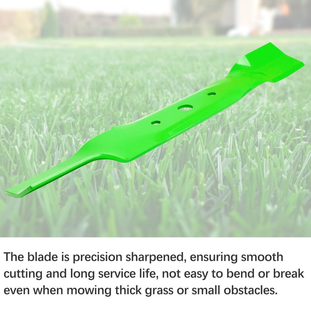 JYLEYJ blades on lawn tractor cutting grass for neater finish and efficient mowing