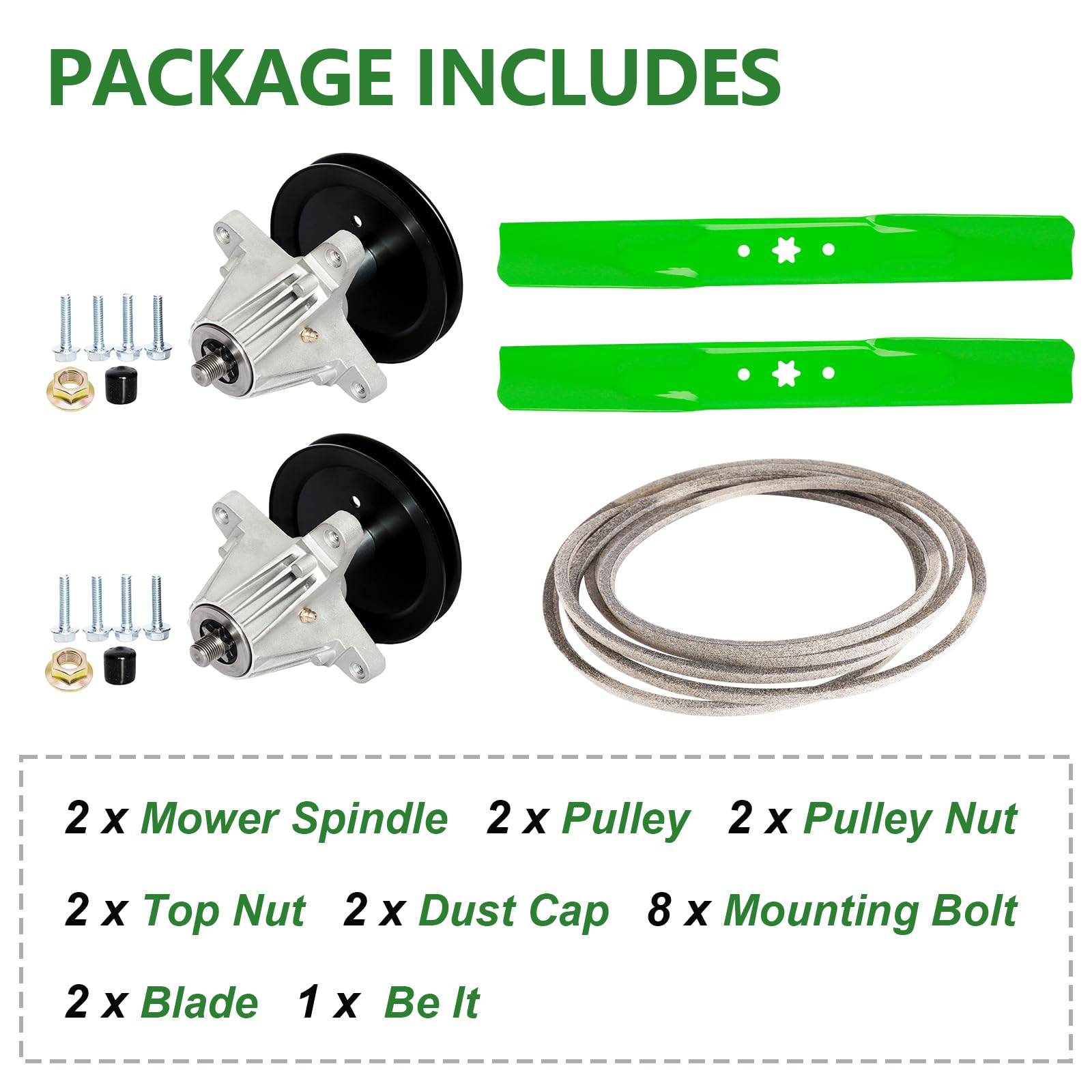 JYLEYJ parts label and hardware layout enabling easy identification and install