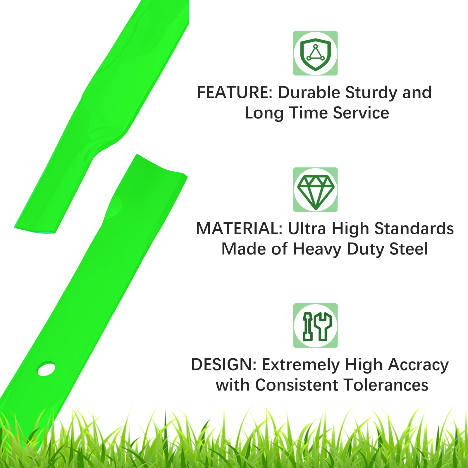 JYLEYJ blade thickness side view showing durable heat-treated steel benefit