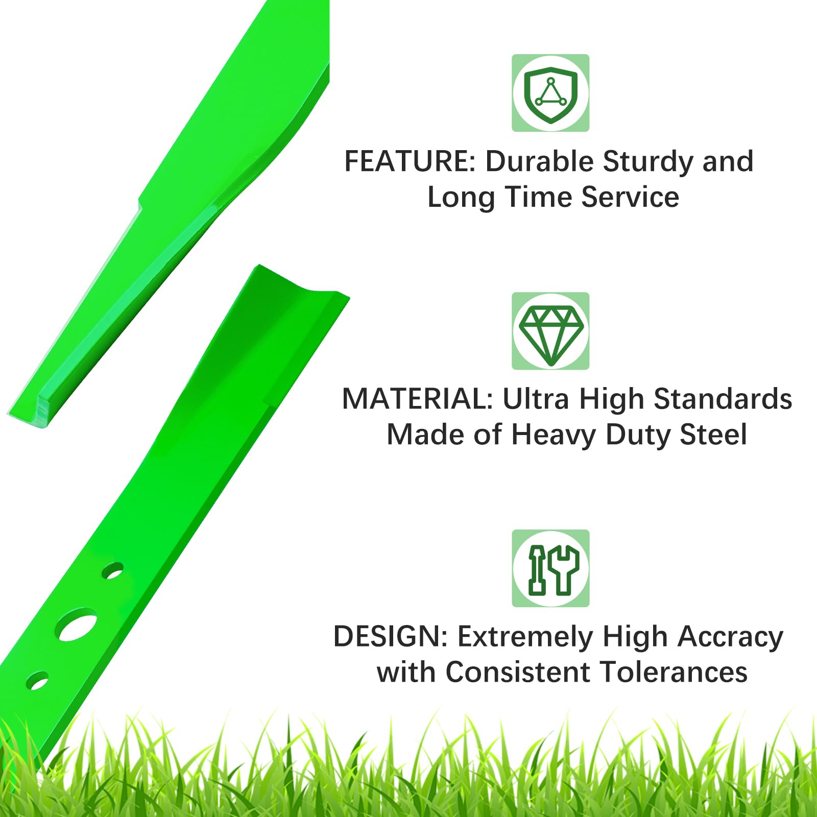JYLEYJ blades next to ruler showing exact length and scale for confident compatibility