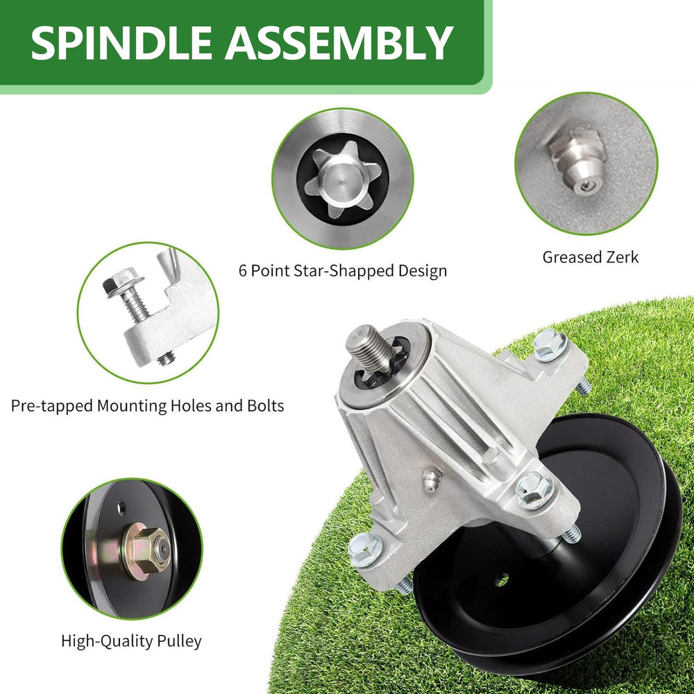 JYLEYJ spindle bearing and shaft closeup demonstrating smooth rotation benefit