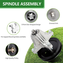 JYLEYJ spindle bearing and shaft closeup demonstrating smooth rotation benefit