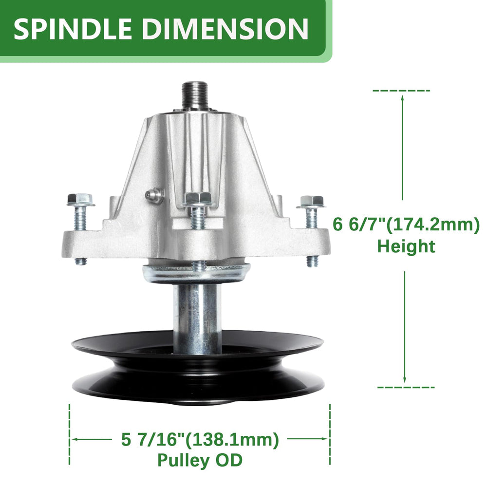 JYLEYJ spindle close-up showing bearings and housing for smoother rotation benefit