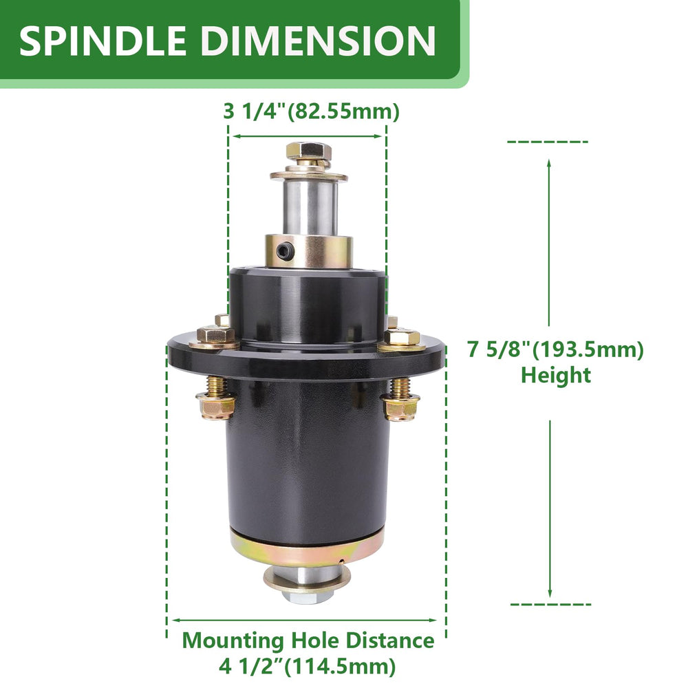 JYLEYJ spindle close-up highlighting machining and fit precision for reduced vibration