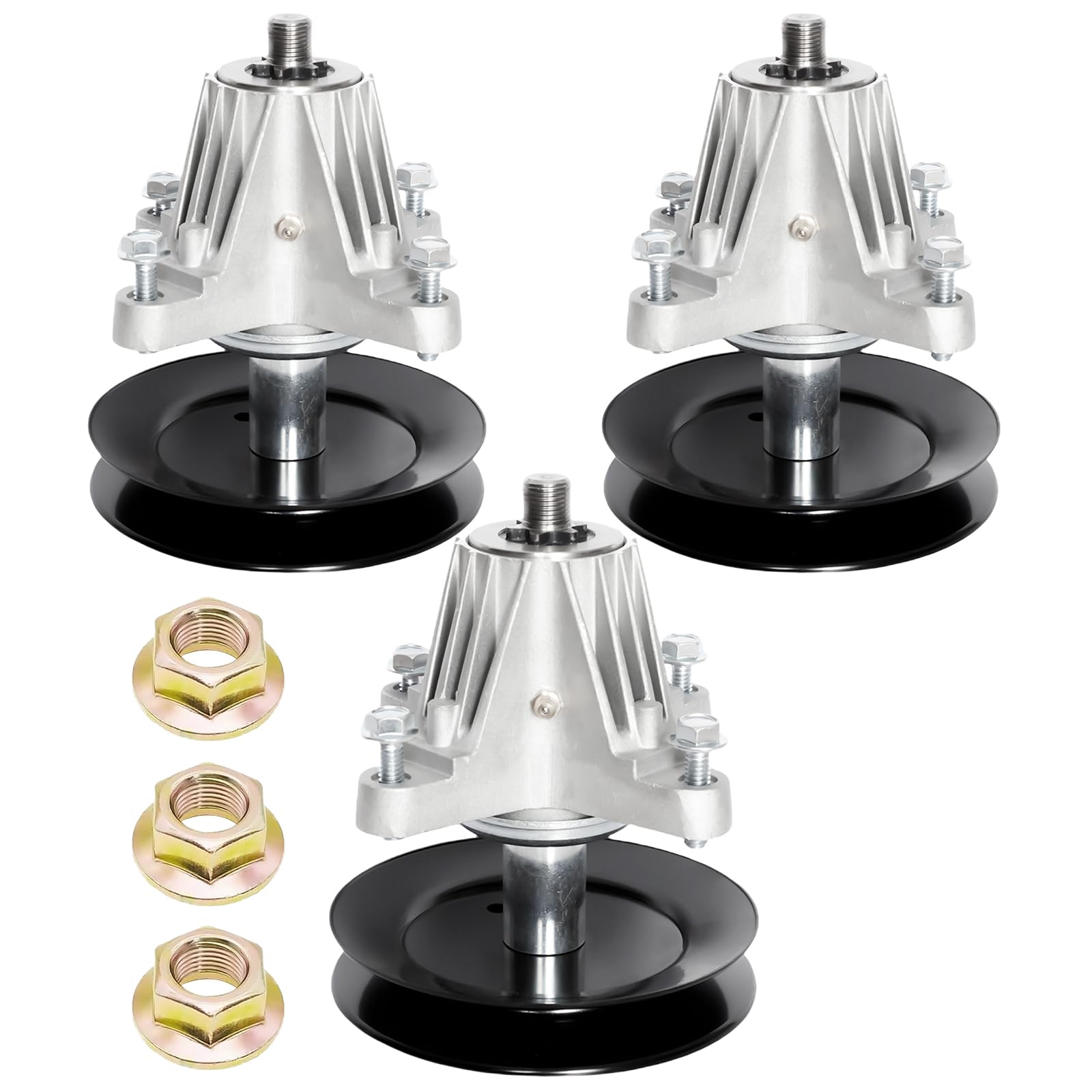 JYLEYJ spindle front view showing mounting plate for accurate fit
