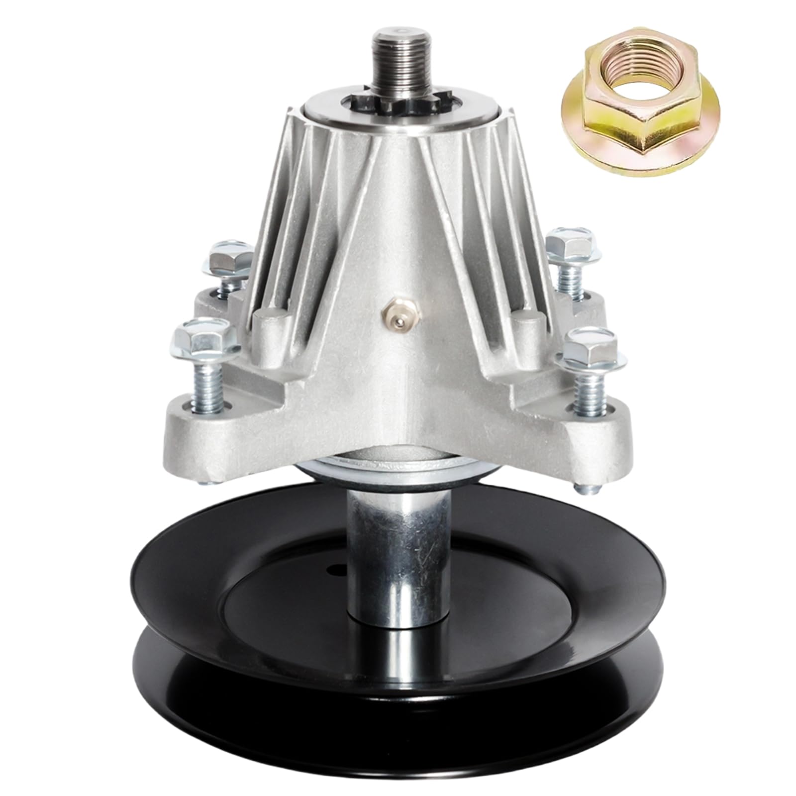 JYLEYJ spindle front view showing mounting holes and exact fit
